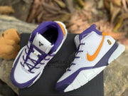 Nike Kobe 1 Kids' Basketball Shoes White Purple Orange