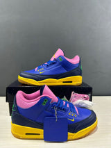 Jordan Air Jordan 3 OG Brasil Blue Pink Yellow Sneakers IV4871-400
