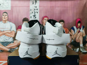Jordan High-Top Sneakers White Black Gum Sole