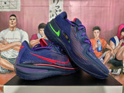 Nike Basketball Sneakers Purple Red and Green