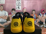 Jordan Q54 Basketball Sneakers Black and Yellow