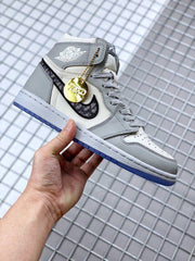 Nike Air Jordan 1 High OG Dior Gray White CN8607-002