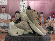 Jordan Basketball Sneakers Beige and Cream