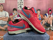 Nike Red Basketball-Inspired Sneakers