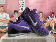 Nike Moon Walk Purple Basketball Sneakers