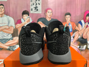 Nike Black and Grey Basketball Sneakers