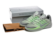 Nike Sabrina Ionescu Basketball Shoes in Gray and Green