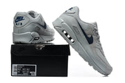 Nike Air Max 90 Grey and Navy Sneakers
