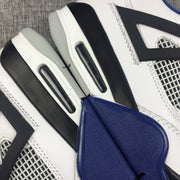 Jordan Air Jordan 4 White Black Blue Sneakers