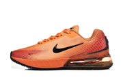 Nike Air Max Orange Running-Style Sneakers