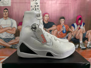 Nike Kobe 9 High-Top Basketball Shoes in White