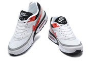 Nike Air Max Sneakers White Red Grey