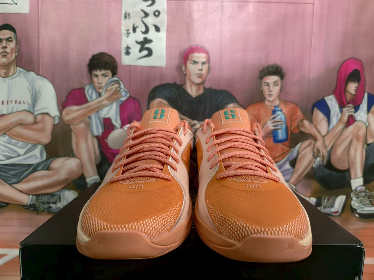 Nike Orange Basketball Sneakers