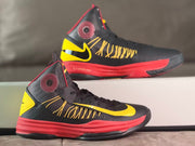 Nike Kobe 10 High Basketball Shoes Black Yellow Red