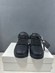 Off-White Out Of Office Sneakers Black White OMAI89C99LEA0191001