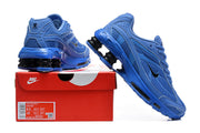 Nike Shox Ride 2 Blue Running-Inspired Sneakers