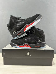 Jordan Air Jordan 5 Retro Black Red High-Top Sneakers
