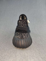 Yeezy 350 V2 Sneakers Black with Reflective-Style Details