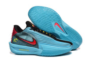 Nike 918-10 Basketball Sneakers Blue and Black