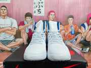 Nike Hyperdunk Basketball Shoes White and Blue