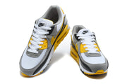 Nike Air Max 90 Sneakers White Grey Yellow Black
