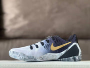 Nike Kobe 9 GiGi Basketball Sneakers White Black Gold