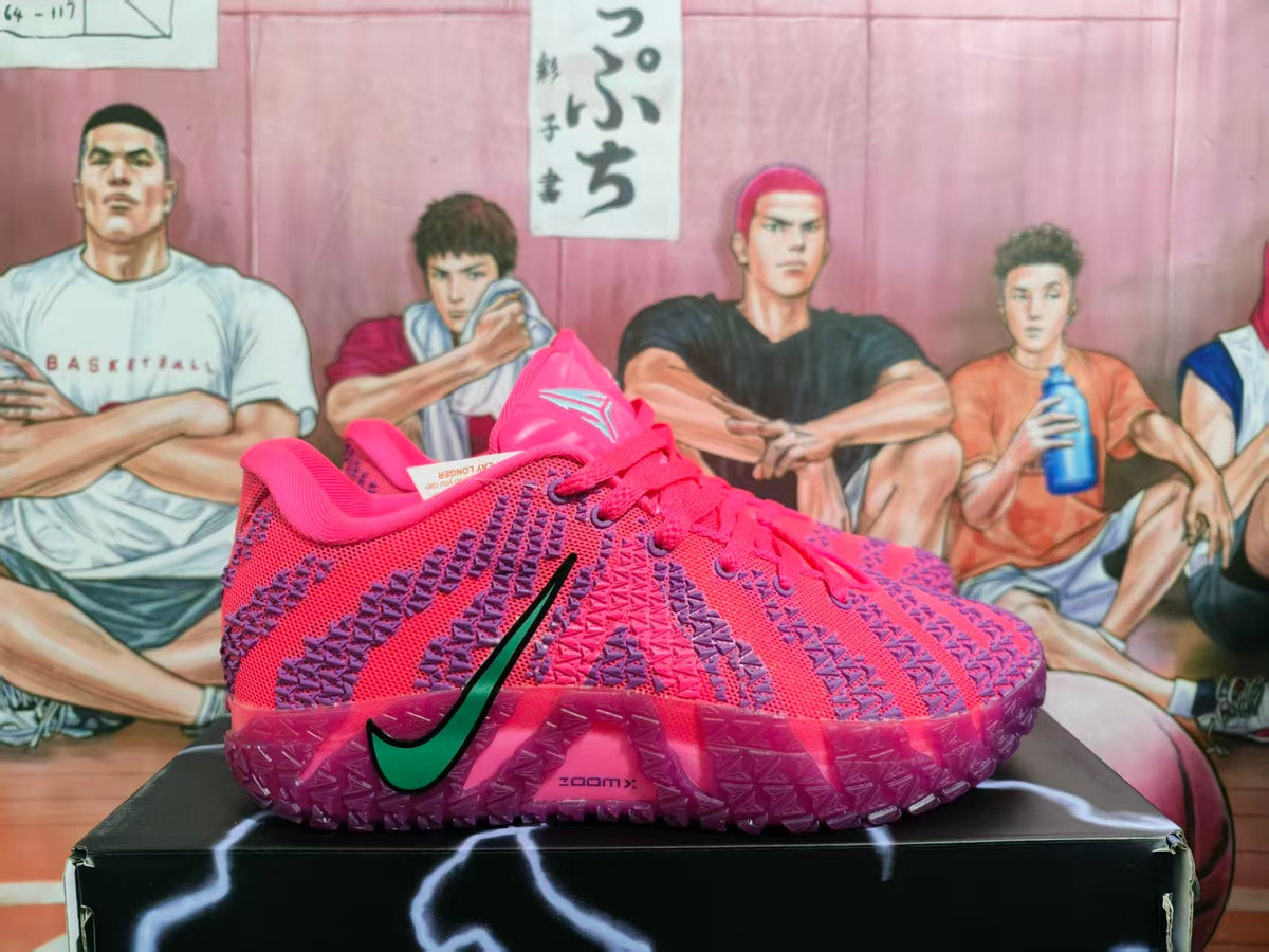 Nike Twelve Basketball Sneakers Pink Purple