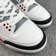 Jordan Air Jordan 3 White Red Black Sneakers