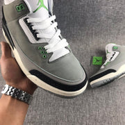 Jordan Air Jordan 3 Chlorophyll Gray Sneakers 136064-006