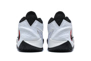 Nike LeBron 20 Low White Black Red Basketball Shoes