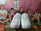 Silver White Low-Top Sneakers