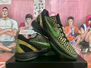 Nike Kobe Basketball Shoes Black Green Gold