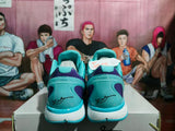 Nike Basketball Sneakers Sky Blue and Purple