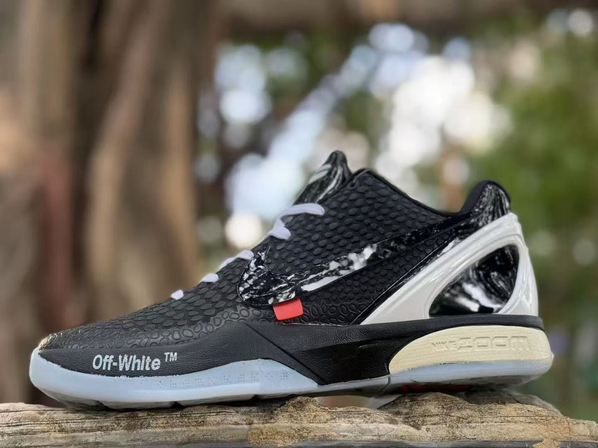 Nike Kobe 6 Off-White Black Sneakers