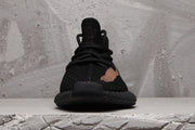 Yeezy 350 V2 Black Peach Stripe Sneakers