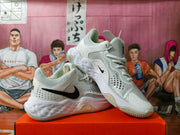 Nike Gray and White Sneakers