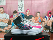 Nike Lightning Silver Basketball Sneakers