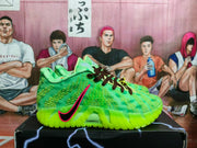 Nike Twelve Green Halloween Basketball Sneakers