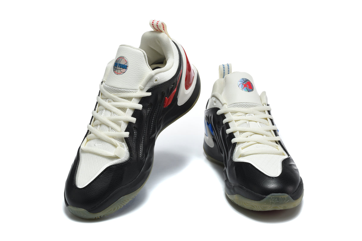 Nike Basketball Sneakers Black White Red Blue