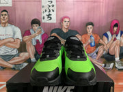 Nike Air Max Sneakers Black and Green