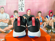 Nike Basketball Shoes Black Multicolor Speckled Sole