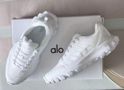 Alo White All-Terrain Hiking Sneakers