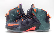 Nike 1412 High-Top Basketball Sneakers Black Purple