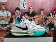 Nike South Coast White Turquoise Basketball Sneakers