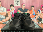Nike Black Low-Top Sneakers with White Swoosh