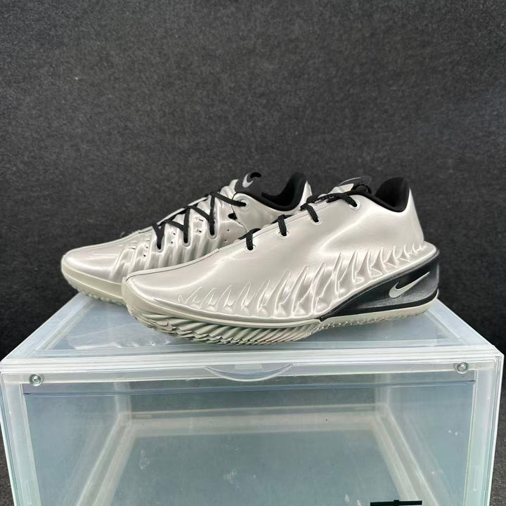 Nike Basketball Sneakers Metallic Silver Black