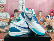 Nike Basketball Sneakers White Blue Kobe-Inspired Style
