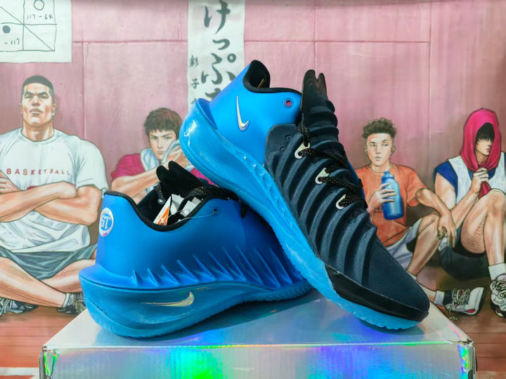 Nike Basketball Sneakers Black and Blue