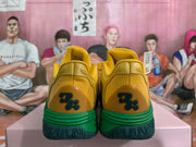 Basketball Sneakers in Yellow and Green