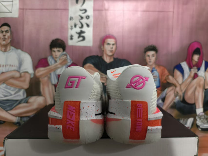 Nike GT Basketball Sneakers Peach White